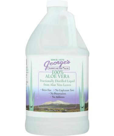 George's Always Active Aloe Vera - 64 fl oz - 2pc