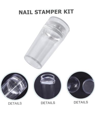 FRCOLOR 8 Sets Bat Wings Nail Embossing Plate Holder Template Glass Nail Accessories Ponytail The Tools Imprint Braces Set Stamp Bow Tie Razor Child - Buy Online on GoSupps.com