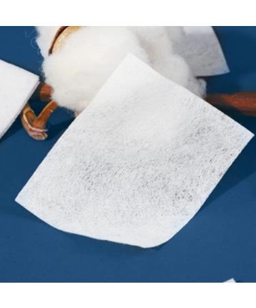 Lurrose 1000 Pieces Cotton Pads - Disposable & Reusable Make-Up Remover Hygiene Towels Fleece Eye Cake Towel for Smooth Skin Care - International Shipping Available - Buy Online on GoSupps.com