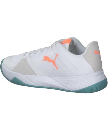 PUMA Unisex Accelerate Pro W+ Indoor Trainers - 41 EU - Puma White Neon Citrus Nimbus Cloud Porcelain | International Shipping Available - Buy Online on GoSupps.com