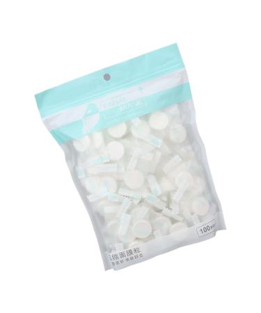 Airshi Compressed Facial Mask Paper - 100pcs DIY Soft Disposable Masks for Home & Travel | Skin-Friendly & Breathable - Buy Online on GoSupps.com