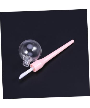 Beaupretty Tube Gloss Transparent Vide pour Design Sucette Rose Conteneur Cosm tique Portable avec Pinceau Flacon Voyage pour et Maquillage - Buy Online on GoSupps.com