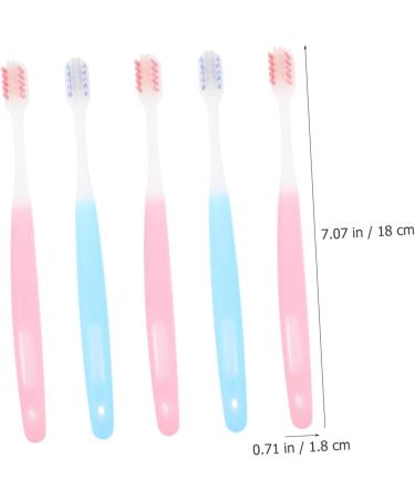Magiclulu 5-Piece Portable Soft Toothbrush Set | Travel Accessories for Braces | Durable & Wear-Resistant Design - Buy Online on GoSupps.com