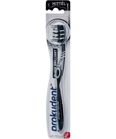 Prokudent Black Brilliant Toothbrush - Activated Carbon Bristles Various Colors Available | International Shipping - Buy Online on GoSupps.com