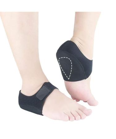 Kapmore Heelsporn Bandage Silicone - Adjustable Breathable Heel Socks for Plantar Fasciitis Protection | 1 Pair - Black - Buy Online on GoSupps.com