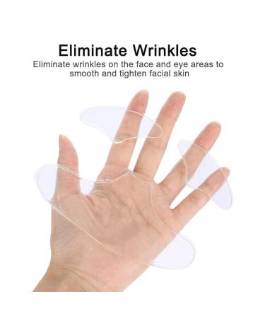 Buy Reusable Silicone Patches for Under Eye Face & Forehead Wrinkles | Anti-Wrinkle Facial Patches for Smooth Smile Lines - International Shipping - Buy Online on GoSupps.com