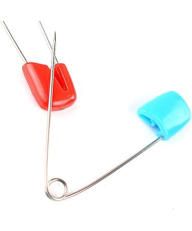 Kinteshun Baby Safety Pins 50pcs 1.6 inches Assorted Candy Colors - Secure Clips for Diapers, Bibs, and More! - Buy Online on GoSupps.com
