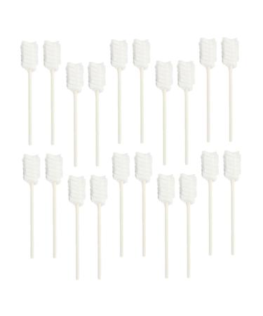 Goohochy Newborn toothbrush 30th Baby tongue brush gauze toothbrush disposable mound smears Tongue cleaner baby toothbrush Interfections newborn paper stick sponge cleaning milk