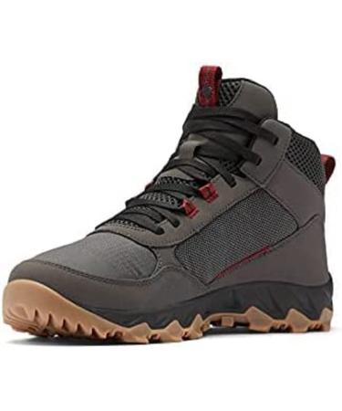Columbia Men's Flow Centre Sneaker 10.5 Dark Grey/Red Jasper