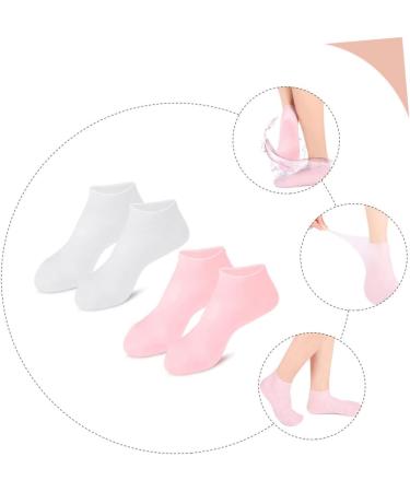 minkissy 6 Pairs Exfoliating Moisturizing Socks Sebs Foot Care Socks Cracked Calcetines para Mujer Cuticles Socks Heel Socks Ladies Pumps Dry Feet Moisturizing Socks Hydrating Miss Gloves - Buy Online on GoSupps.com