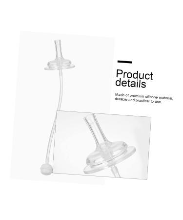 Buy Mikinona 4-Piece Silicone Straw Set for Baby Milk Bottles - Durable Long-Lasting Water Exit Straws for Easy Drinking | International Shipping Available - Buy Online on GoSupps.com