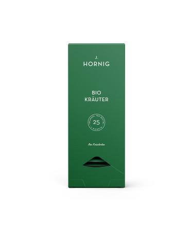 J. Hornig Bio herbal tea herbal tea in the Premium Pyramidian bag fresh & slightly sweet taste organic certified 25 organic degradable tea bags