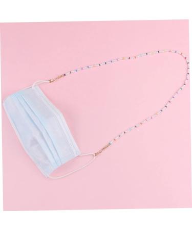 Healeved 2pcs Mask Glasses Hanging Chain - Shot Glasses Neck Strap for Kids | Durable Plastic Face Mask Holder - Buy Online on GoSupps.com