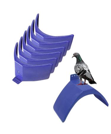 PeSandy Dove Rest Stand, 6PCS Lightweight Pigeons Rest Stand Bird Perches for Dove Pigeon and Other Birds, Durable Plastic Pigeon Perches Roost Bird Dwelling Stand Support Cage Accessories
