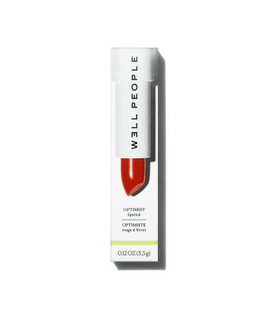 WELL PEOPLE Optimist Lipstick | Plant-Based & Cruelty-Free Beauty (Brave 0.12 oz) - Buy Online on GoSupps.com