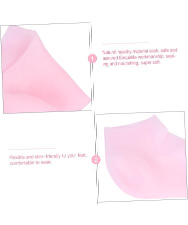 minkissy 3 Pairs Protective Socks Beauty Socks Heel Moisturizing Socks Moisturising Socks Sock for Feet Heel Socks for Dry Cracked Feet Lotion Infused Socks Miss Breathable Sebs Torn Socks - Buy Online on GoSupps.com
