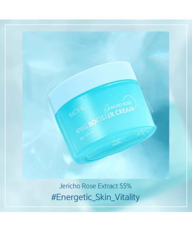 NACIFIC Hyal Booster Cream 50ml - 55% Jericho Rose Extract & Hyaluronic Acid | Calming Hydrating & pH 5.5 | Korean Skincare for All Skin Types - Buy Online on GoSupps.com