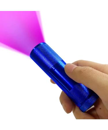 Uv Light for Resin Curing,Resin Uv Light Curing Lamp for Crafts,Uv Resin Lamp Curing for Jewelry Making,Uv Cure Light for Nails,Uv Curing Lamp 365nm 405nm (Mini uv Resin Flashlight)