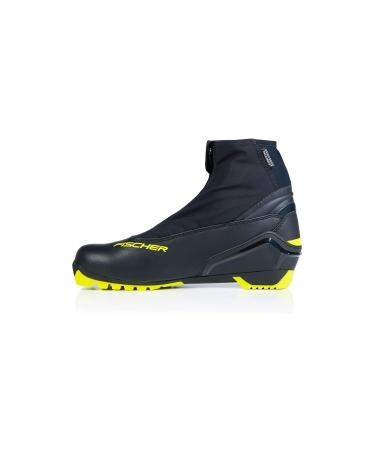 Fischer Men's Cross-Country Ski Boots RC5 Classic Black/Yellow 44