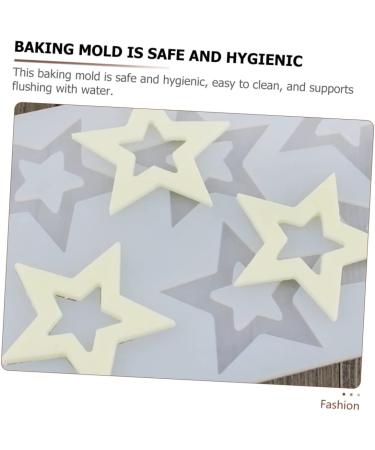 Zerodeko Silicone Mold Gummy Silicone Star Silicone Baking Mold Five-Star Biscuit Mold Resin Star Cupcake Baking Mold DIY Cake Mold Chocolate Mould White Chocolate Candies Silica Gel Candy - Buy Online on GoSupps.com