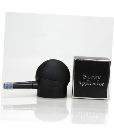 WOONEKY 3 Pcs Silicone Nozzle Spray Hair Gel Fiber Hair Fiber Sprayer Black - Buy Online on GoSupps.com