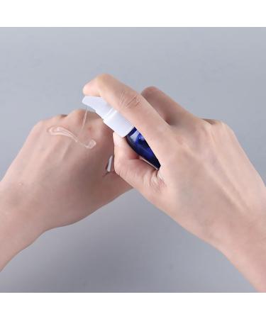 ZEOABSY 12 Pieces 30 ml Transparent Lotion Bottles with WhiteÂ Pump 30ml Empty PET Plastic Lotion Pump Bottle Cosmetic Gel Travel Container for Cosmetic Make up Cleaning + 2 x Funnel Transparent 30ml - Buy Online on GoSupps.com