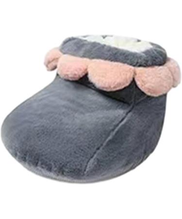 Zceplem Rechargeable Foot Warmers - Soft PP Cotton Heated Slippers with 3-Speed Timer & Temperature Control for Cold Weather Comfort | Perfect for Work Reading Travel & TV - Buy Online on GoSupps.com