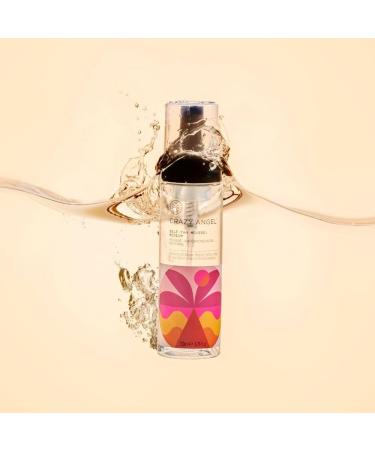 Crazy Angel Vegan Clear Self-Tan Mousse (Medium tan). No colour transfer. Made in UK. 200ml. - Buy Online on GoSupps.com