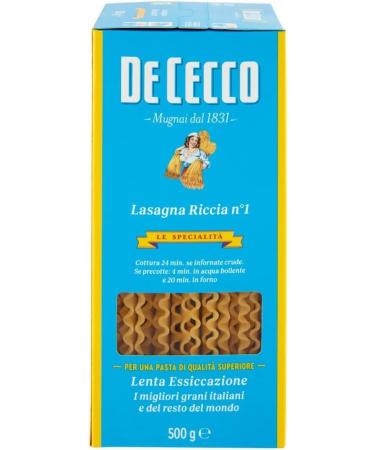 De Cecco 10 x pasta 100 Italy It Italy Lasagnes broad Doprich No 1 no 1 n 500 g + I Itality pulp Itales 400 g - Buy Online on GoSupps.com