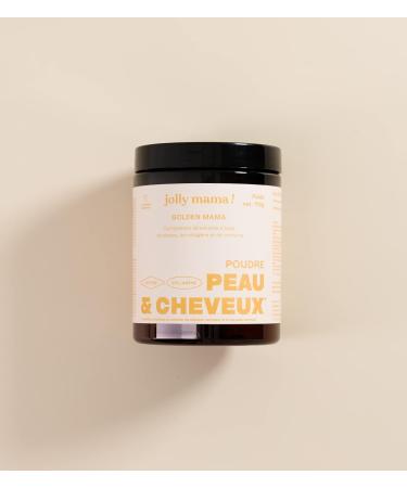 Golden Mama Organic Marine Collagen Powder - Healthy Hair Biotin - Healthy Skin - Mom in Postpartum and Tissue Repair - Gluten and Sugar Free - 15 Days of Cure Jolly Mama - Buy Online on GoSupps.com