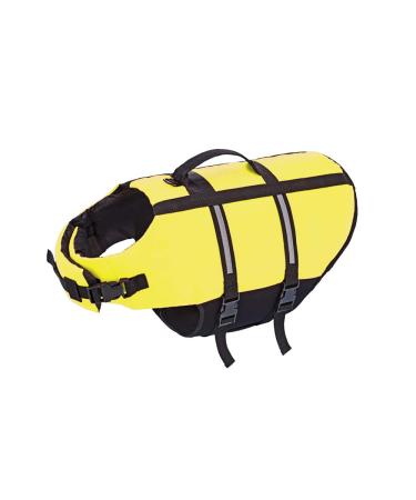 Nobby dog swimming aid neon yellow M 35 cm 1 piece yellow M back length 35 cm up to 25 kg