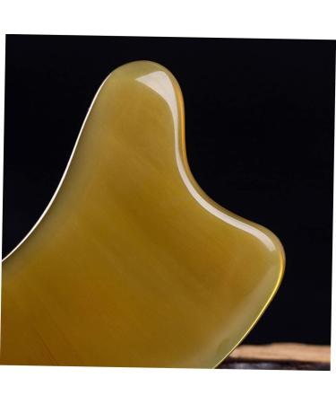 Minkissy Horn Massage Tool & Jade Gua Sha for Spa & Facial Massage - Premium Muscle Scraper & Gua Sha Stone Board - Buy Online on GoSupps.com