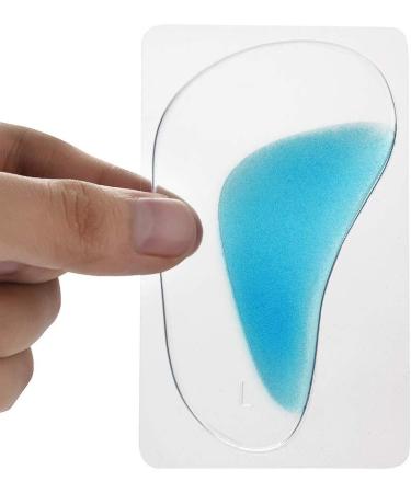 Silicone Arch Support Insoles - Blue 20 cm | Comfortable Foot Support for All Day Relief - International Shipping Available - Buy Online on GoSupps.com