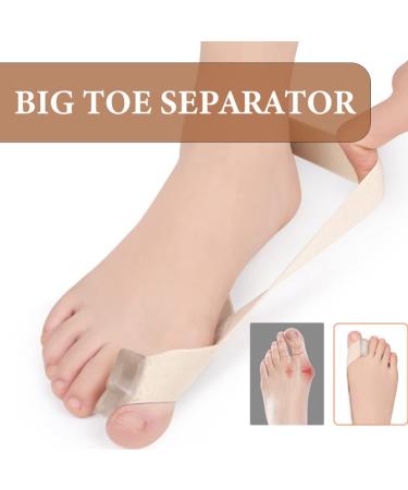 FRCOLOR Bunion Toe Separator - Orthopaedic Bunion Splint for Hallux Valgus Correction - Day Night Support, 2 Pieces, Size 35-40 - Buy Online on GoSupps.com