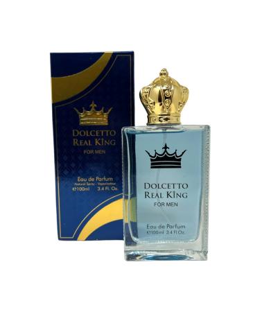 Perfume for Men Dolcetto Real King Eau de Toilette Natural Spray Men Cologne Masculine Scent 3.4 Fl Oz/100ML Dolcetto Real King 3.4 Fl Oz (Pack of 1) - Buy Online on GoSupps.com