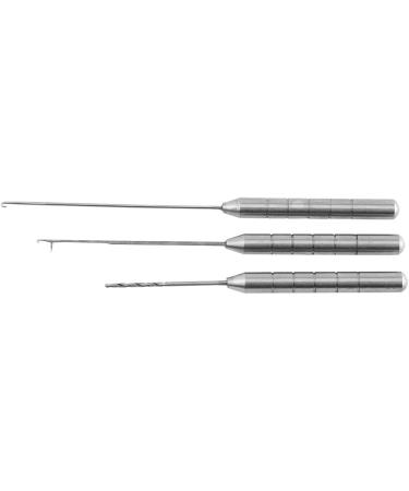 Yosoo Fishing Equipment Bait Needle Kit 3 in 1 Stainless Steel Fish Drilling Tackle Tool Set for Carp Bait Preparation - International Shipping Available - Buy Online on GoSupps.com