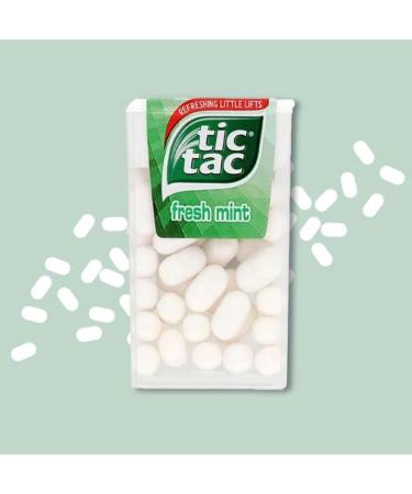 Tic Tacs Mints 4 Pack x 18G | Fresh Mints Sweets For On The Go Refreshment For refreshing moments Pocket Size Packs Travel Essentials - Buy Online on GoSupps.com