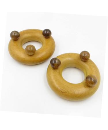 3-Part Fascia Massage Device | Face & Body Massage Tools | Wood Neck Roller & Reflexology Ball | Premium Wellness Subscription - Buy Online on GoSupps.com