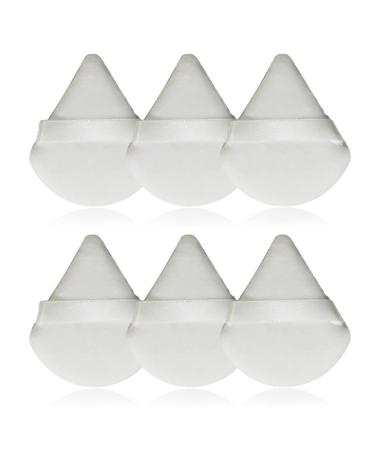 VOCUEL 4/6/15Pcs Powder Puff Face Soft Triangles Makeup Puff for Loose Powder Mineral Powder Cosmetic Makeup Tools