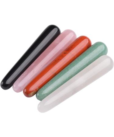 Jic Gem Mixed Massage Tool | Natural Crystal Gua Sha & Acupuncture Therapy for Face | Reiki Healing & Point Treatment - Buy Online on GoSupps.com