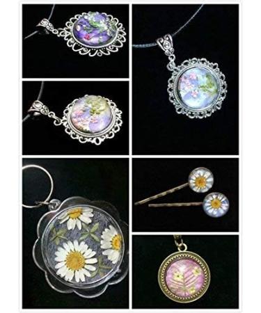 EFIVS ARTS 20PCS 1.57 Inch Clear Glass Cabochons - DIY Crafts & Photo Pendant Making Supplies - Buy Online on GoSupps.com