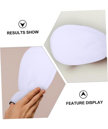 HONMEET 1 Pair Maintenance Essential Oil Gloves Heat Preservation Gloves Paraffin Wax for Hand and Feet Hand Gloves Spa Hand Moisturizer Gloves Heating Gloves Heated Gloves White Flannel - Buy Online on GoSupps.com