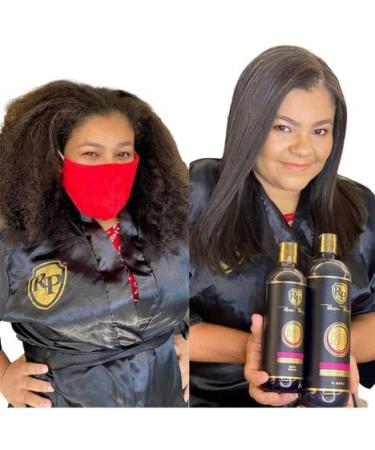 Robson Peluquero Black Love Hair Straightening RP Treatment 1.5L | Brazilian Keratin | Smoothing System for 100% Straight Hair - Buy Online on GoSupps.com