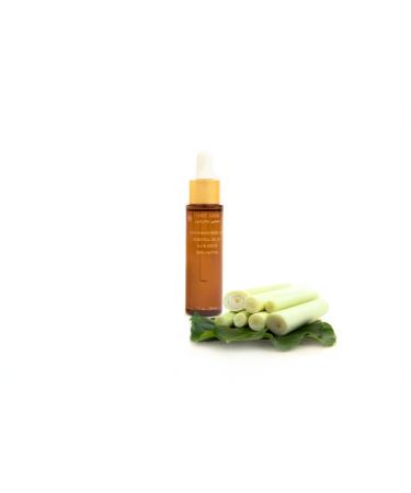 Organic Lemongrass - Bergamot Essential Oil Mix - Pure - Undiluted - Premium Grade - Aromatherapy - Bath Drops - Diffusers (30 ml)