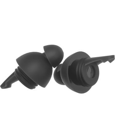 LYSIAN High Fidelity Concert Ear Plugs for Music Reusable-2 Pairs - Black - Buy Online on GoSupps.com