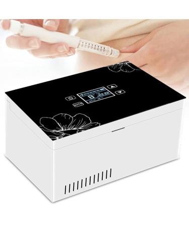 ZWJABYY Insulin Cooler Refrigerated Box 2021 New Upgrade 2 Teams 10200Mah Battery Mini Portable Insulin Reefer Cold Storage Box for Keeping Diabetes Drug Cooler About 24-48 Hours Battery 4