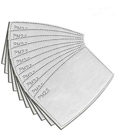 50 pm2.5 replaceable activated carbon filter 5-layer PM2.5Filter |Carbon filter replacement filter filter insert insert Exchange filter Protective filter |Carbon filter replacement - 50 pieces