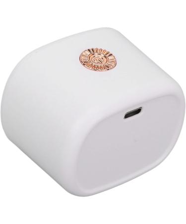 Mini UV LED Nail Lamps with 4 Lamp Beads Fast Drying Portable Gel Nail Polish Curing Lamp Soft Lighting Suitable for All Nail Polishes (White) - Buy Online on GoSupps.com