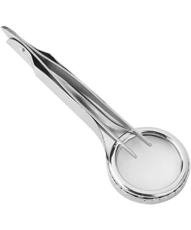 July Gift Magnifying Glass Tweezer Multi-Functional Tweezer with Magnifier 10X Magnifier Professional Tools Portable for Home Use Watchmakers Busniess Use Wacth Repair - Buy Online on GoSupps.com