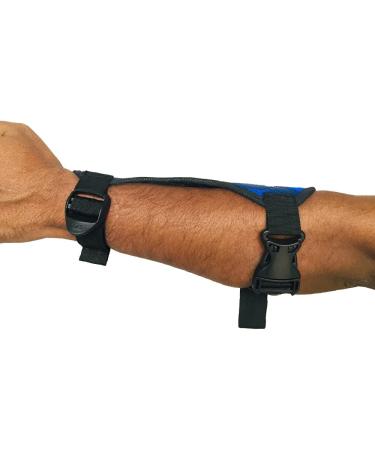 Star Quick Links Archery Arm Guard - 3 Layer Safety, Adjustable Clips - Blue - Buy Online on GoSupps.com